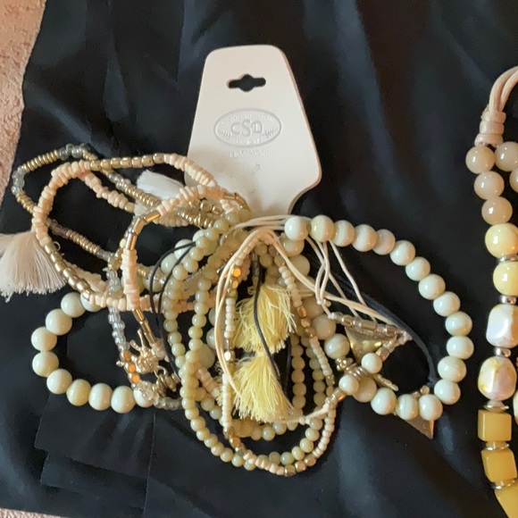 Necklace by Gennaro, with Bracelets by Catherine Stein, Beautiful Set🔥❤️💙💕😂 - Picture 7 of 8